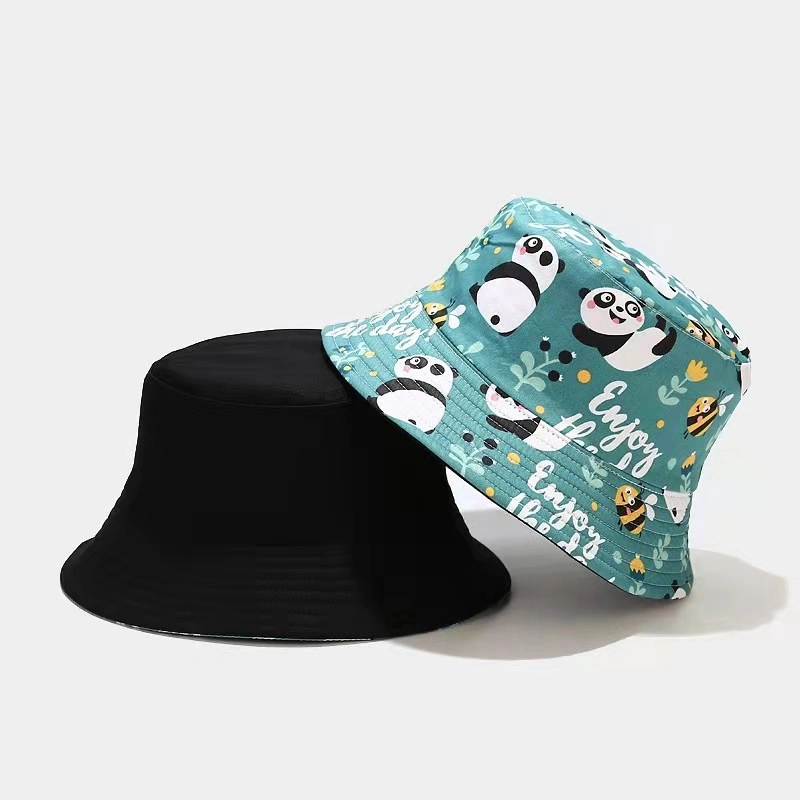 Colorful Fashionable Printed Children Cotton Bucket Hat