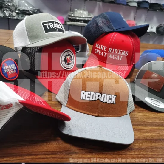 3hcap модная нашивка с вышивкой, сетчатая бейсбольная кепка Gorras с индивидуальным логотипом Richardson 112, кепки дальнобойщика, шляпы